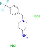 1-[4-(trifluoromethyl)benzyl]piperidin-4-amine dihydrochloride