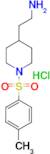 (2-{1-[(4-Methylphenyl)sulfonyl]piperidin-4-yl}ethyl)amine hydrochloride