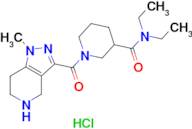 N,N-diethyl-1-[(1-methyl-4,5,6,7-tetrahydro-1H-pyrazolo[4,3-c]pyridin-3-yl)carbonyl]piperidine-3...