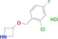 3-[(2-chloro-4-fluorobenzyl)oxy]azetidine hydrochloride