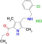 ethyl 4-{[(2-chlorobenzyl)amino]methyl}-3,5-dimethyl-1H-pyrrole-2-carboxylate hydrochloride