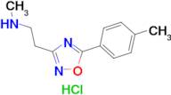 N-methyl-2-[5-(4-methylphenyl)-1,2,4-oxadiazol-3-yl]ethanamine hydrochloride