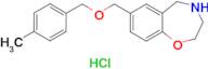 7-{[(4-methylbenzyl)oxy]methyl}-2,3,4,5-tetrahydro-1,4-benzoxazepine hydrochloride