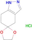 2',4',6',7'-tetrahydrospiro[1,3-dioxolane-2,5'-indazole] hydrochloride