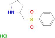 2-[(phenylsulfonyl)methyl]pyrrolidine hydrochloride