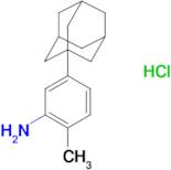 [5-(1-adamantyl)-2-methylphenyl]amine hydrochloride