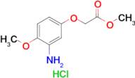 methyl (3-amino-4-methoxyphenoxy)acetate hydrochloride