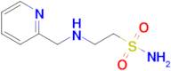 2-[(pyridin-2-ylmethyl)amino]ethanesulfonamide oxalate