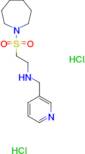 [2-(azepan-1-ylsulfonyl)ethyl](pyridin-3-ylmethyl)amine dihydrochloride