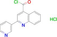 2-pyridin-3-ylquinoline-4-carbonyl chloride hydrochloride