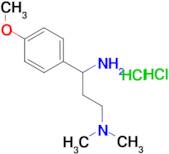 1-(4-methoxyphenyl)-N~3~,N~3~-dimethylpropane-1,3-diamine dihydrochloride