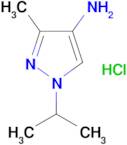 1-isopropyl-3-methyl-1H-pyrazol-4-amine hydrochloride