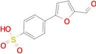 4-(5-formyl-2-furyl)benzenesulfonic acid