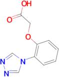 [2-(4H-1,2,4-triazol-4-yl)phenoxy]acetic acid