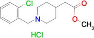 methyl [1-(2-chlorobenzyl)piperidin-4-yl]acetate hydrochloride