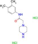 N-(3,4-dimethylphenyl)-2-piperazin-1-ylacetamide dihydrochloride