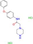 N-(4-phenoxyphenyl)-2-piperazin-1-ylacetamide dihydrochloride