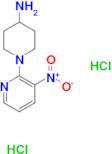 1-(3-nitropyridin-2-yl)piperidin-4-amine dihydrochloride