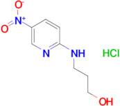 3-[(5-nitropyridin-2-yl)amino]propan-1-ol hydrochloride