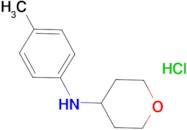 N-(4-methylphenyl)tetrahydro-2H-pyran-4-amine hydrochloride