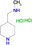 N-methyl-1-piperidin-4-ylmethanamine dihydrochloride