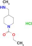 ethyl 4-[(methylamino)methyl]piperidine-1-carboxylate hydrochloride