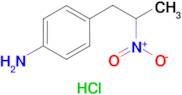 [4-(2-nitropropyl)phenyl]amine hydrochloride