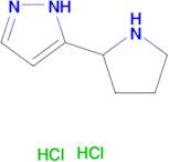 5-pyrrolidin-2-yl-1H-pyrazole dihydrochloride