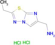 [(2-ethylimidazo[2,1-b][1,3,4]thiadiazol-6-yl)methyl]amine dihydrochloride