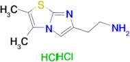 [2-(2,3-dimethylimidazo[2,1-b][1,3]thiazol-6-yl)ethyl]amine dihydrochloride