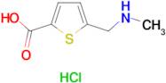 5-[(methylamino)methyl]thiophene-2-carboxylic acid hydrochloride