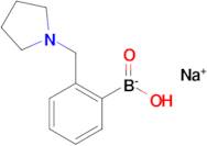 sodium hydrogen [2-(pyrrolidin-1-ylmethyl)phenyl]boronate