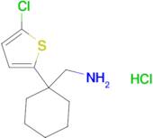 {[1-(5-chloro-2-thienyl)cyclohexyl]methyl}amine hydrochloride