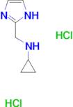 N-(1H-imidazol-2-ylmethyl)cyclopropanamine dihydrochloride