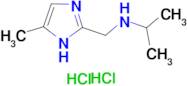 N-[(4-methyl-1H-imidazol-2-yl)methyl]propan-2-amine dihydrochloride