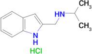 N-(1H-indol-2-ylmethyl)propan-2-amine hydrochloride