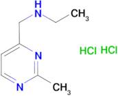 N-[(2-methylpyrimidin-4-yl)methyl]ethanamine dihydrochloride