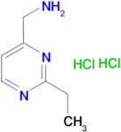 [(2-ethylpyrimidin-4-yl)methyl]amine dihydrochloride