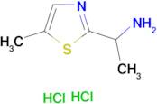 [1-(5-methyl-1,3-thiazol-2-yl)ethyl]amine dihydrochloride