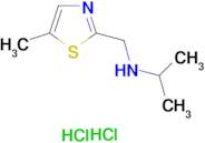 N-[(5-methyl-1,3-thiazol-2-yl)methyl]propan-2-amine dihydrochloride