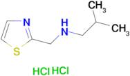 2-methyl-N-(1,3-thiazol-2-ylmethyl)propan-1-amine dihydrochloride