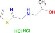 1-[(1,3-thiazol-2-ylmethyl)amino]propan-2-ol dihydrochloride