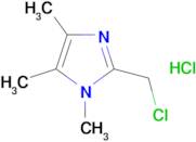 2-(chloromethyl)-1,4,5-trimethyl-1H-imidazole hydrochloride