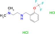 N,N-dimethyl-N'-[2-(trifluoromethoxy)benzyl]ethane-1,2-diamine dihydrochloride