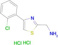 {[4-(2-chlorophenyl)-1,3-thiazol-2-yl]methyl}amine dihydrochloride