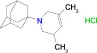 1-(1-adamantyl)-3,5-dimethyl-1,2,3,6-tetrahydropyridine hydrochloride