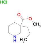 methyl 3-propylpiperidine-3-carboxylate hydrochloride