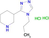 3-(4-propyl-4H-1,2,4-triazol-3-yl)piperidine dihydrochloride