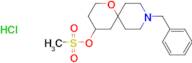 9-benzyl-1-oxa-9-azaspiro[5.5]undec-4-yl methanesulfonate hydrochloride