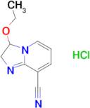 3-ethoxy-2,3-dihydroimidazo[1,2-a]pyridine-8-carbonitrile hydrochloride